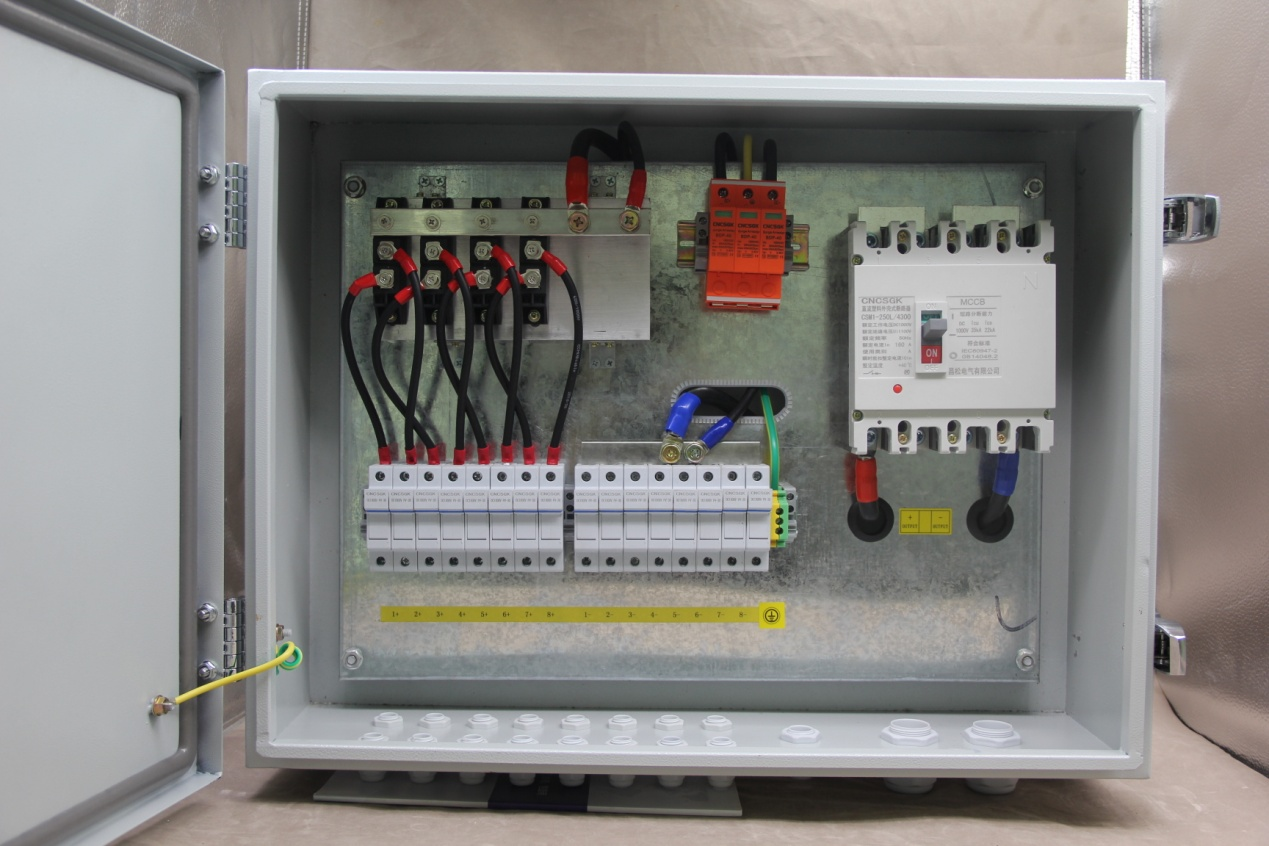 Sketch ຫຼັກການແລະການນໍາໃຊ້ຂອງ photovoltaic Combiner Box